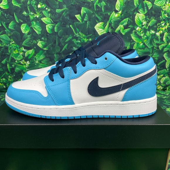 Jordan Shoes | Nike Air Jordan Low Gs Unc University Blue | Poshmark